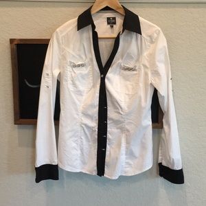 Express essential long sleeve shirt